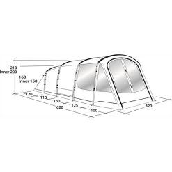 Outwell Traverston 5 -Outdoor Camping Store go 119499 c