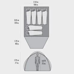 MSR Habitude 6 Family Camping Tent 8 MSR Habitude 6 Family Camping Tent -Outdoor Camping Store go 364751 b